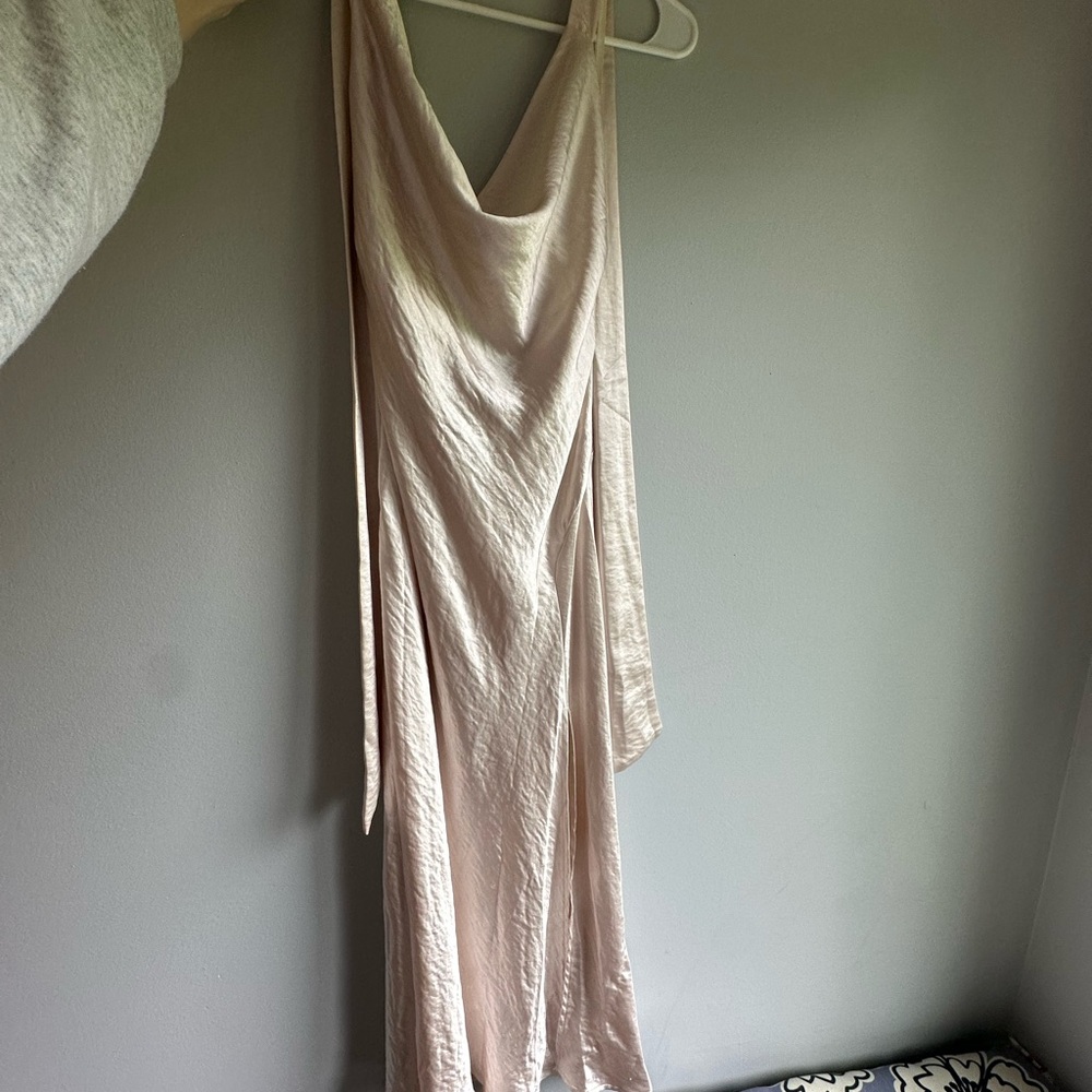 Hello Molly Elegant Cream Maxi Dress